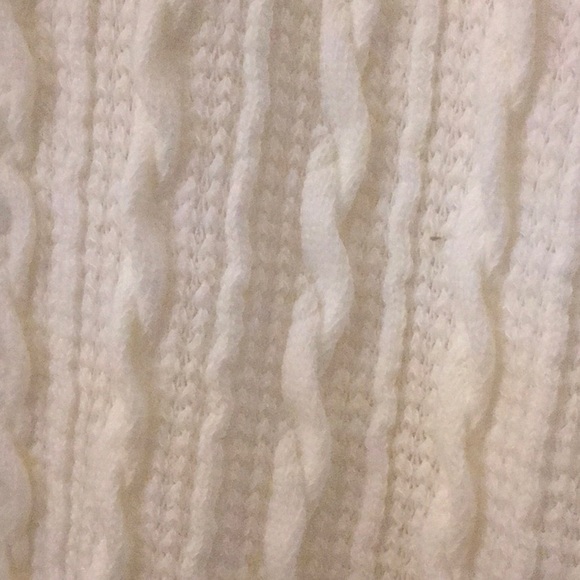 New with tags, long sleeve textured blouse with ties on side - Picture 3 of 4